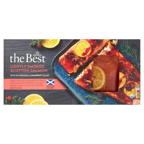 Morrisons The Best Scottish Salmon Side With Orange & Cranberry