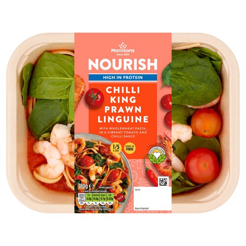 Morrisons Nourish King Prawn Linguine