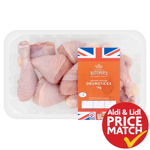 Morrisons  British Chicken Drumsticks