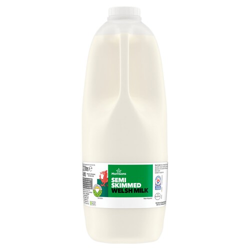 Morrisons Welsh Semi Skimmed Milk 4 pint