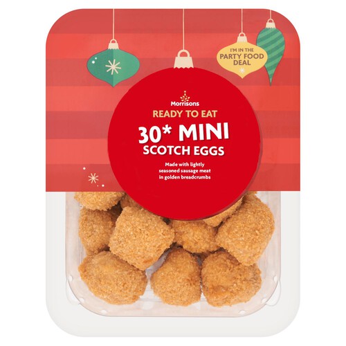 Morrisons 30 Mini Scotch Eggs 