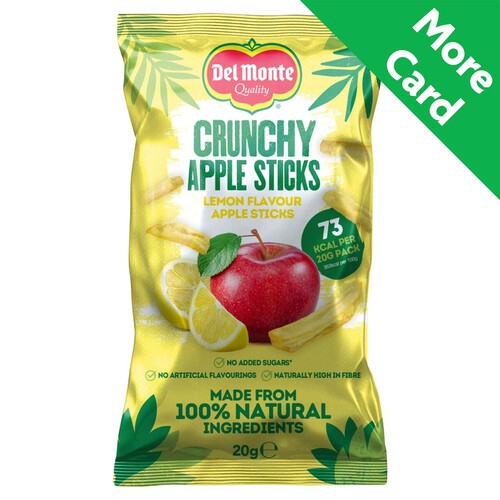 Del Monte Crunchy Lemon Flavour Apple Sticks