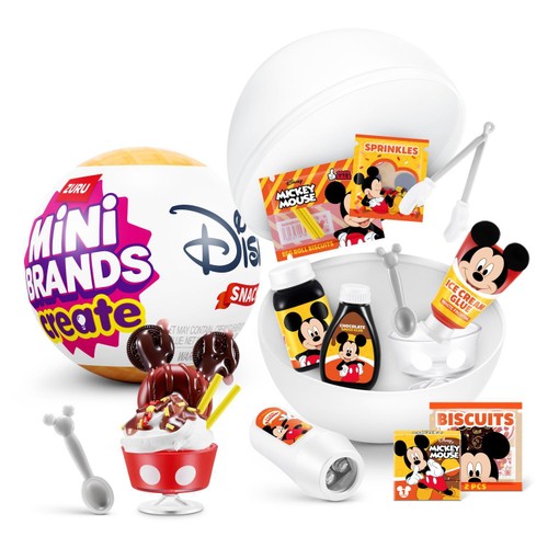 Morrisons Disney Mini Brands Create S002 Mini Brands Disney Snacks Create Series