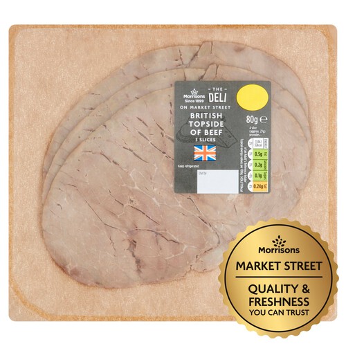 Market Street Deli British Topside Of Beef