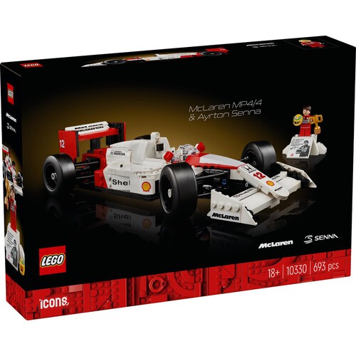 Lego Icons Mclaren Mp4/4 & Ayrton Senna 10330