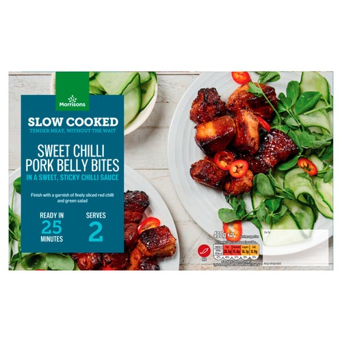 Morrisons Pork Belly Bites with Sweet Chilli