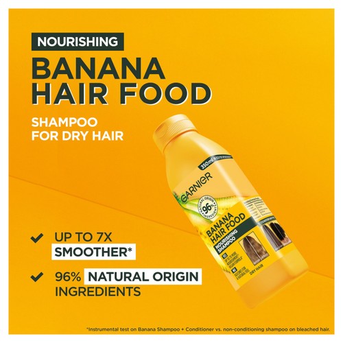 Garnier Ultimate Blends Nourishing Hair Food Banana Shampoo For Dry Hair