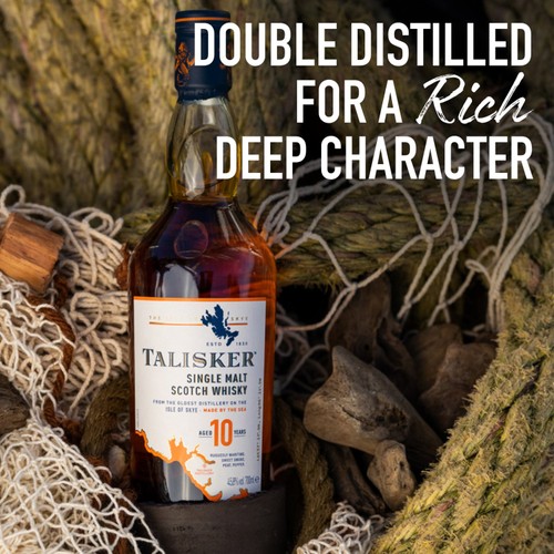 Talisker 10 Year Old Single Malt Scotch Whisky 70CL