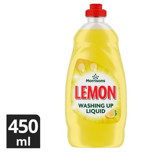 Morrisons lemon washing up liquid