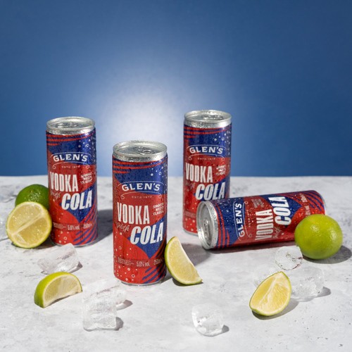 Glen's Vodka with Cola 250ml