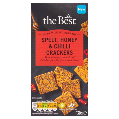Morrisons honey chilli spelt cracker with sourdough