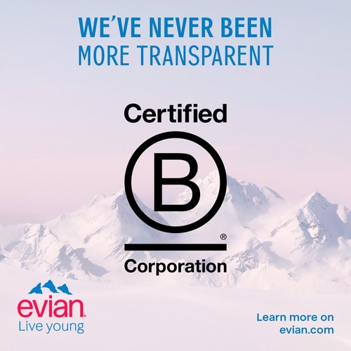 evian Natural Mineral Water 