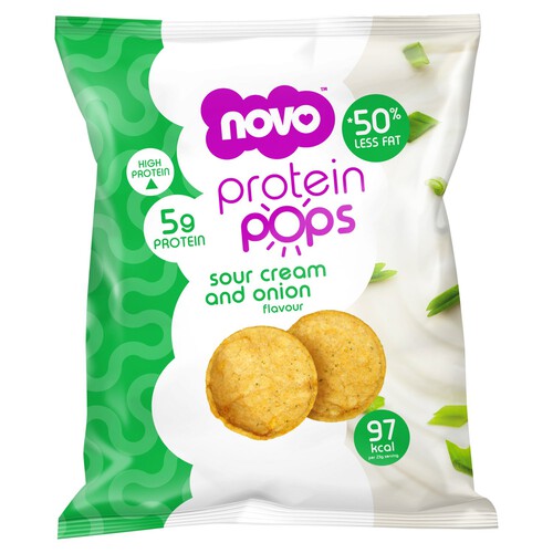 Novo Protein Pops Sour Cream And Onion 