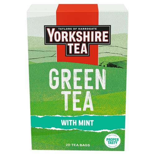 Yorkshire Tea Green Tea With Mint 20 Tea Bags