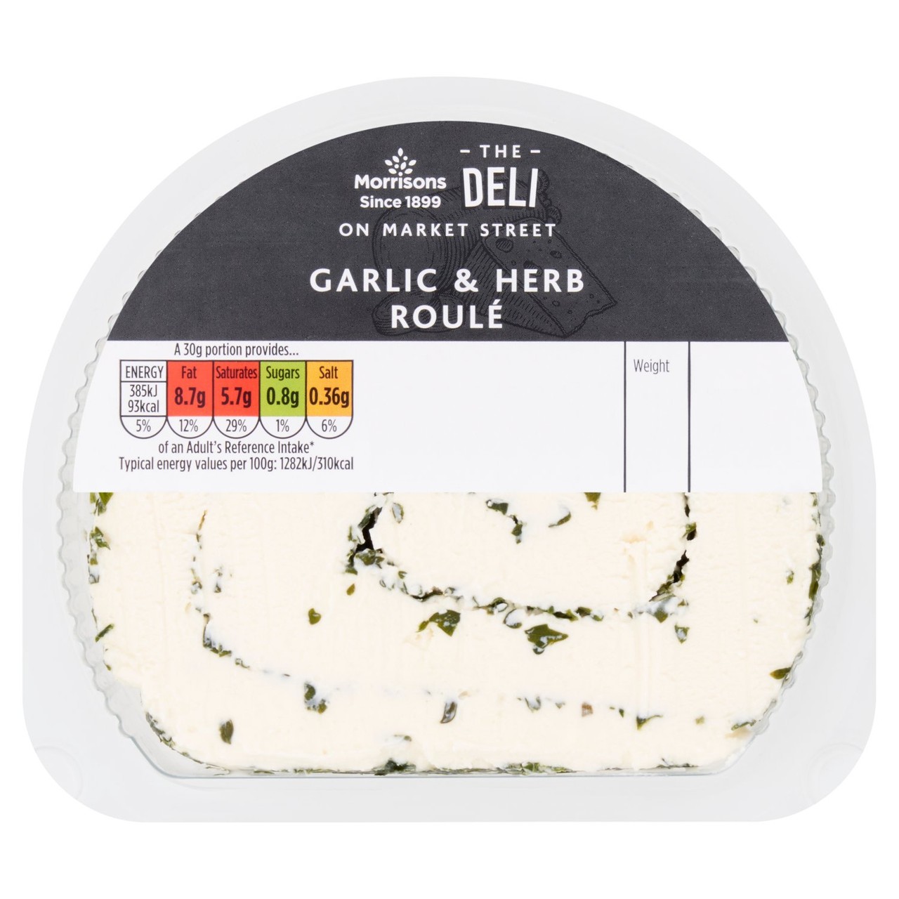 Market Street Deli Garlic & Herb Roule - Morrisons Online Groceries ...