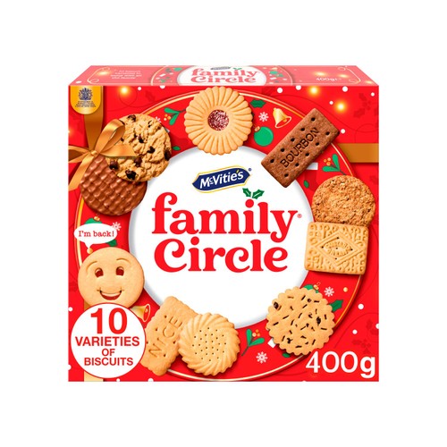 McVitie's Family Circle Biscuits 400g