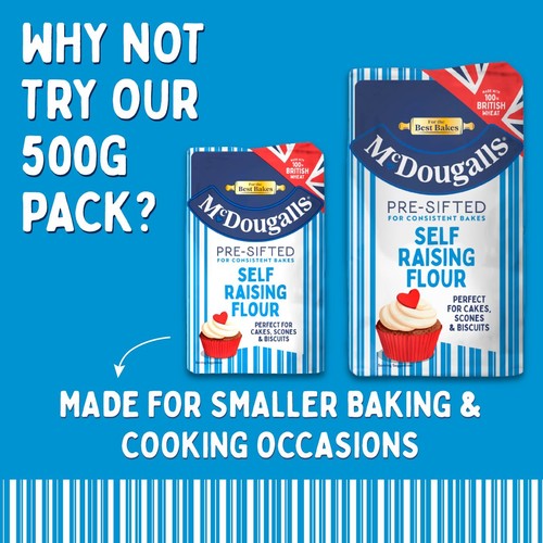 McDougalls Pre-Sifted Self Raising Flour 1.1kg