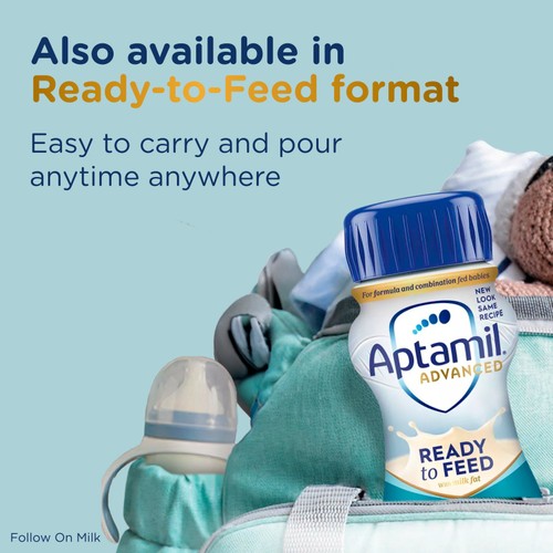 Aptamil Advanced 2 Follow On Baby Milk Formula Powder 6-12 Months