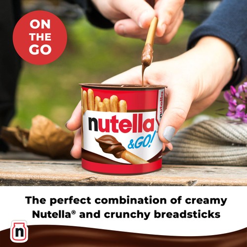 Nutella & Go! Hazelnut Chocolate Spread and Breadsticks Snack Pot