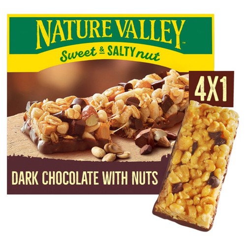 Nature Valley Sweet & Salty Nut Dark Chocolate with Peanuts Cereal Bars