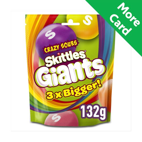 Skittles Giants Crazy Sours