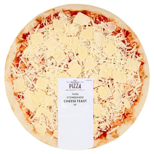 Morrisons extra cheesy thin stonebaked pizza