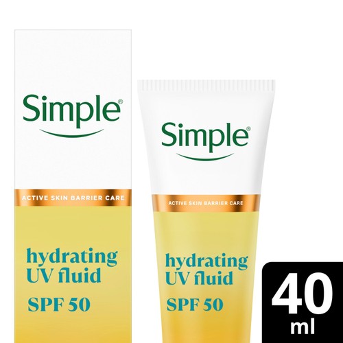 Simple SPF Moisturiser Hydrating Fluid 40ml