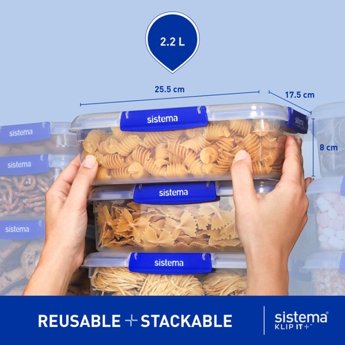 Sistema Klip It Plus Food Storage Container 2.2l