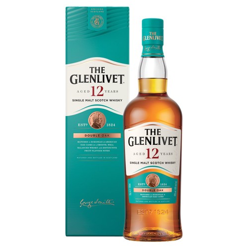 The Glenlivet 12 Year Old Single Malt Scotch Whisky
