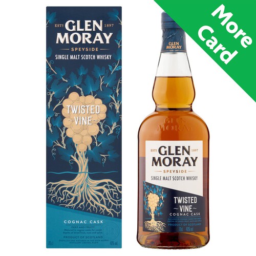 Glen Moray Twisted Vine Single Malt Scotch Whisky