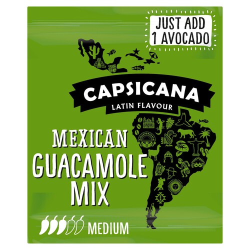 Capsicana Mexican Guacamole Mix 