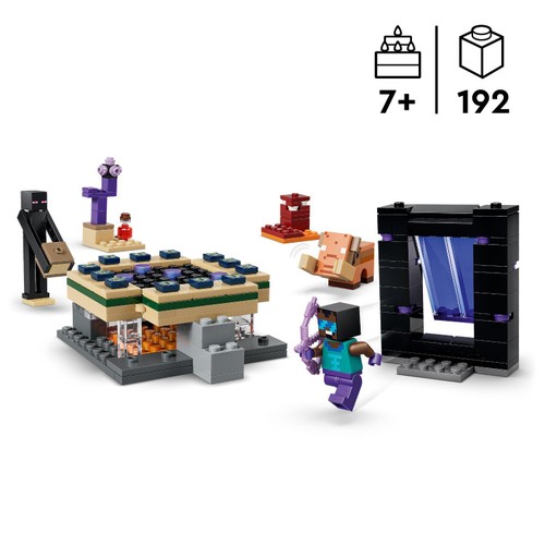 Lego Minecraft Nether & End Portal Journey 21584