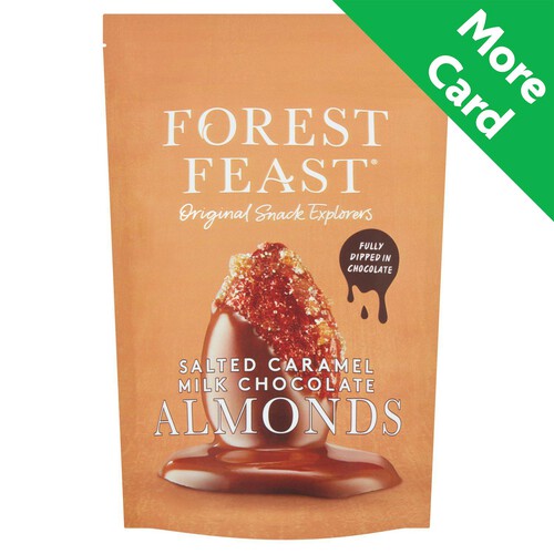 Forest Feast Salted Caramel Milk Chocolate Almonds 