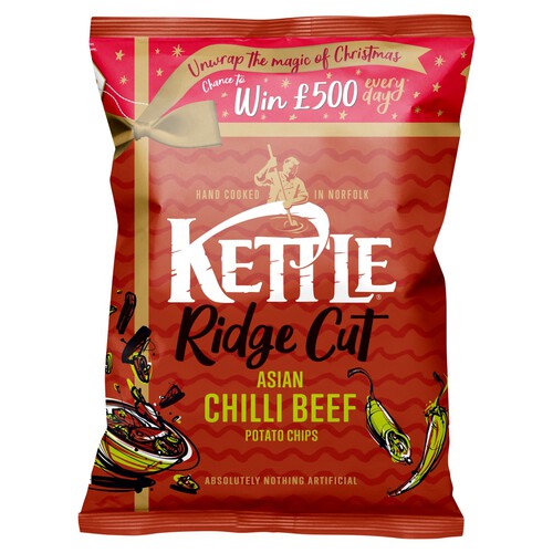 Kettle Chips Asian Chilli Beef Sharing Crisps