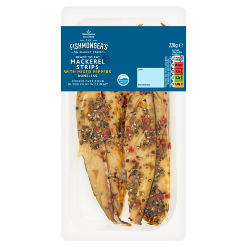 Morrisons Market St Mackerel Strips With Mixed Pepper 