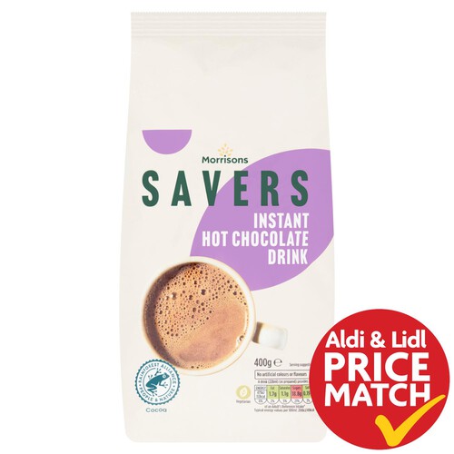 Morrisons Savers Instant Hot Chocolate Drink