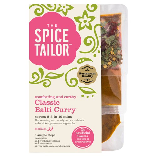 The Spice Tailor Balti Indian Curry Sauce Kit