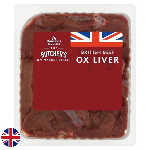 Morrisons British Ox Liver 490g