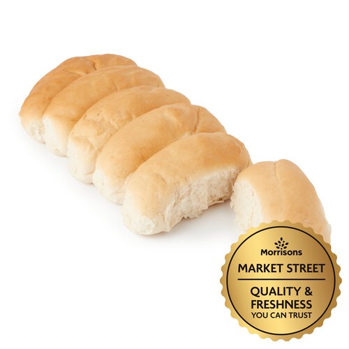 Market Street White Finger Rolls 