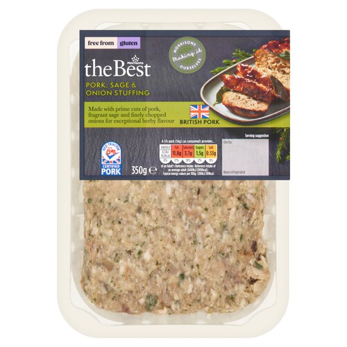 Morrisons The Best Christmas Pork Sage And Onion Stuffing Slab 