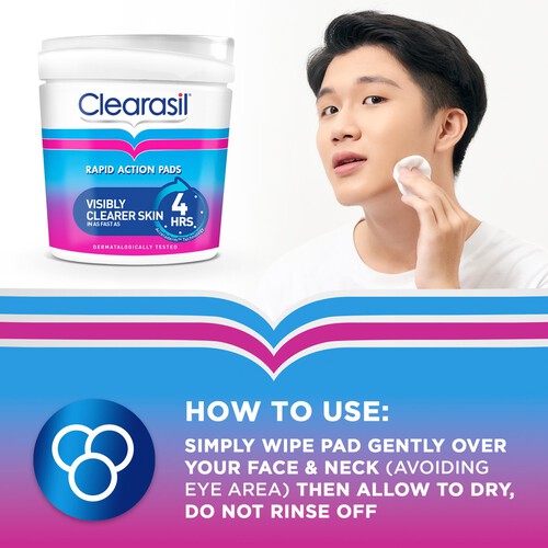 Clearasil Ultra Dual Action Pads