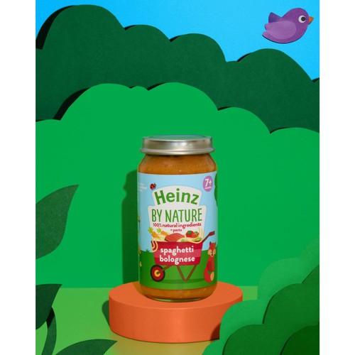 Heinz 7+ Months By Nature Spaghetti Bolognese Baby Food