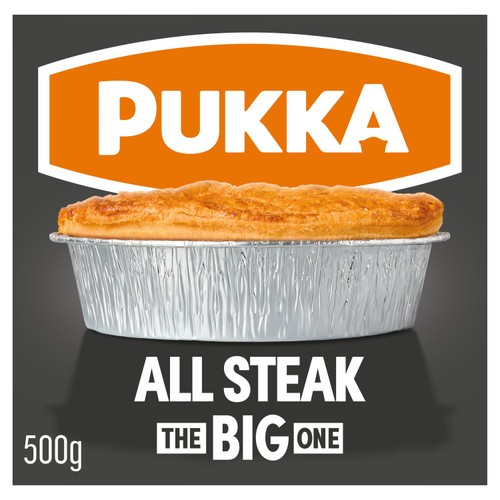 Pukka The Big One Steak Pie 