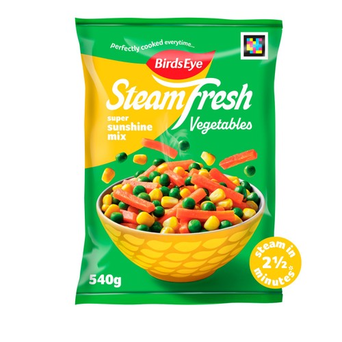 Birds Eye Steamfresh Super Sunshine Mix 4 Steam Bags 540g