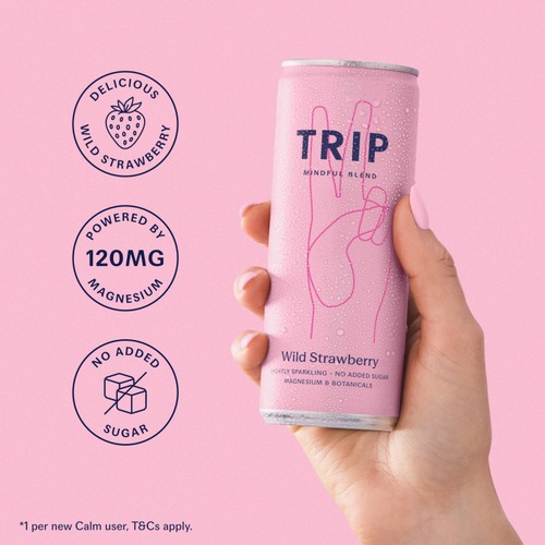 TRIP Wild Strawberry 4 x 250ml