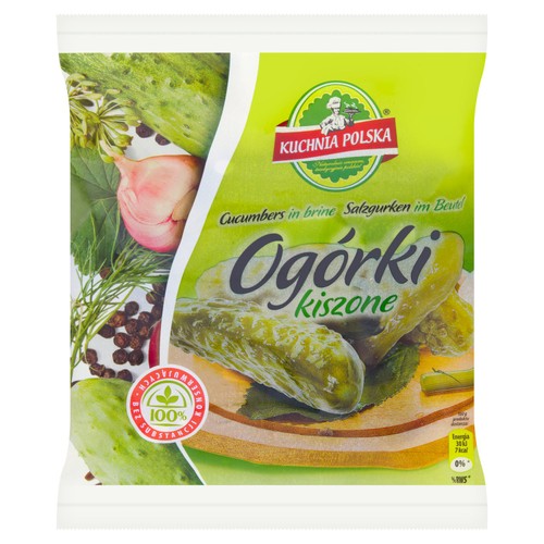 Kuchnia Polska pickled cucumbers