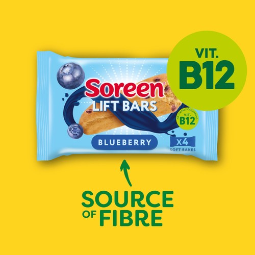 Soreen Lift Bars Blueberry