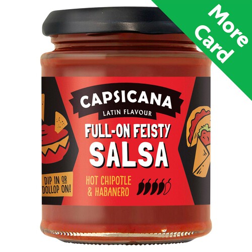 Capsicana Hot Chipotle & Habanero Salsa 