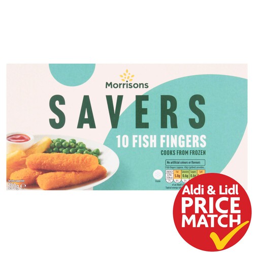 Morrisons Savers Fish Fingers 10 Pack