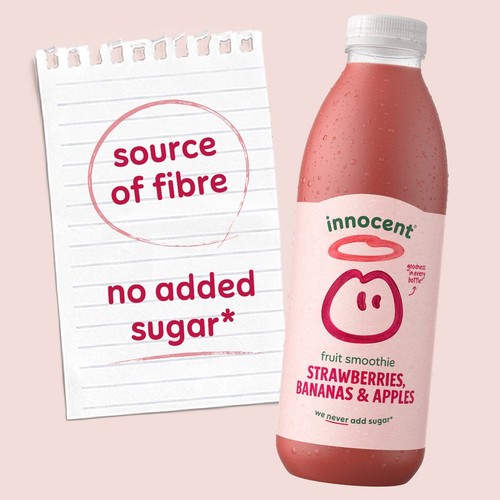 Innocent Strawberries, Bananas & Apples Smoothie 250ml